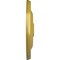 Ekena Millwork Jefferson Ceiling Medallion (Fits Canopies up to 2 7/8"), Hand-Painted Rich Gold, 11 3/4"OD x 3/8"P CM12JERGS - alternate 4